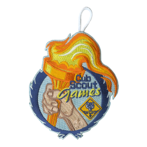 Cub Scout Games Patch with Scouting America Cub Scout Logo