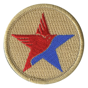 Star Bird Scout Patrol Patch - embroidered 2 inch round Star Bird Scout Patrol Patch - embroidered 2 inch round