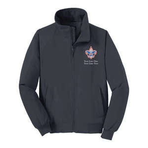 Charger Jack with Scouting America Logo - Battleship Grey