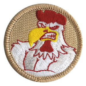 Radical Rooster Scout Patrol Patch - embroidered 2 inch round