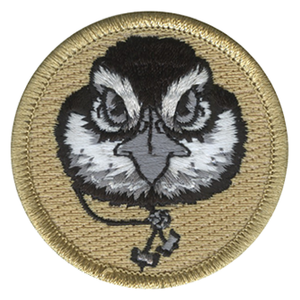 Wood Badge Bobwhite with Beads Scout Patrol Patch - embroidered 2 inch round
