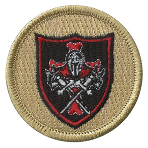 Immortal Crusaders Shield Scout Patrol Patch - embroidered 2 inch round Immortal Crusaders Shield Scout Patrol Patch - embroidered 2 inch round