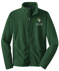 BSA Fleece Jacket with Wood Badge Logo
