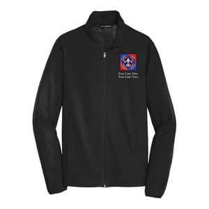Active Soft Shell Jacket with Scouting America NYLT Logo - Black