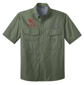Short Sleeve Fishing Shirt with OA Arrowhead Logo