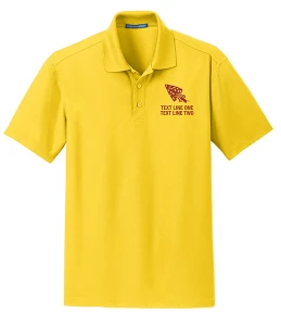 Grid Wicking Polo with OA Arrowhead Logo