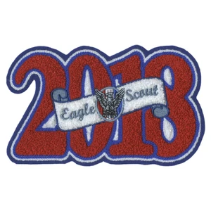 2018 Eagle Scout Letterman Jacket Chenille Patch