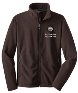 BSA Sea Base Jacket with Sea Base Logo - Brown BSA Sea Base Jacket with Sea Base Logo - Brown