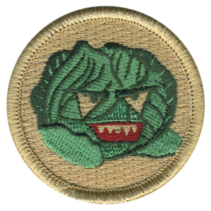 Cabbage Savageness Scout Patrol Patch - embroidered 2 inch round Cabbage Savageness Scout Patrol Patch - embroidered 2 inch round
