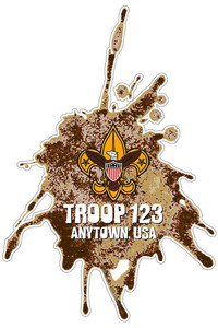 Scouts BSA Troop Sticker Pack with BSA Universal Logo Scouts BSA Troop Sticker Pack with BSA Universal Logo