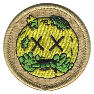 Zombogie Scout Patrol Patch - embroidered 2 inch round Zombogie Scout Patrol Patch - embroidered 2 inch round