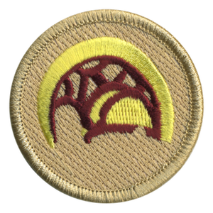 Alli'i Warrior Helmet Scout Patrol Patch - embroidered 2 inch round Alli'i Warrior Helmet Scout Patrol Patch - embroidered 2 inch round
