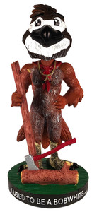 Wood Badge Bobblehead of Wood Badge Bobwhite- Front View Wood Badge Bobblehead of Wood Badge Bobwhite- Front View