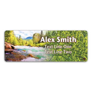 Scouts BSA Troop Name Tag with BSA Fleur-De-Lis