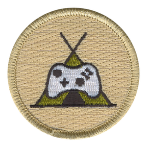 Camp Gamers Scout Patrol Patch - embroidered 2 inch round Camp Gamers Scout Patrol Patch - embroidered 2 inch round