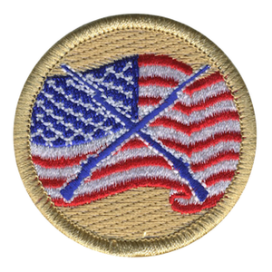 Patriots Scout Patrol Patch - embroidered 2 inch roun Patriots Scout Patrol Patch - embroidered 2 inch roun