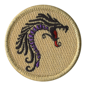 Daring Dragon Scout Patrol Patch - embroidered 2 inch round