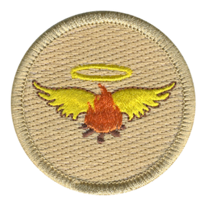 Fire Angel Scout Patrol Patch - embroidered 2 inch round Fire Angel Scout Patrol Patch - embroidered 2 inch round