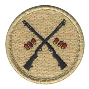 Guns and Ammo Scout Patrol Patch - embroidered 2 inch round Guns and Ammo Scout Patrol Patch - embroidered 2 inch round