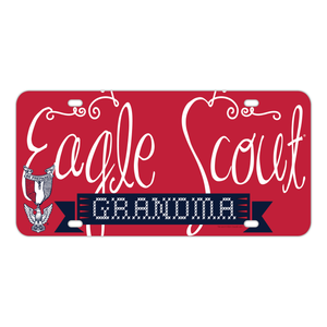 Eagle Scout License Plate Eagle Scout Grandmother Eagle Scout License Plate Eagle Scout Grandmother