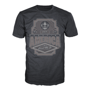 Scouts BSA Graphic Tee With Scout Me In Design Scouts BSA Graphic Tee With Scout Me In Design