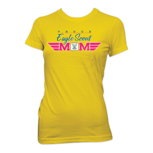 BSA Eagle Scout Graphic Tee With Eagle Scout Mom Design