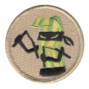 Nuclear Bacon Ninja Scout Patrol Patch - embroidered 2 inch round Nuclear Bacon Ninja Scout Patrol Patch - embroidered 2 inch round