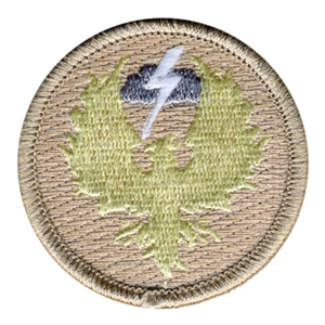 Electric Thunderbird Scout Patrol Patch - embroidered 2 inch round