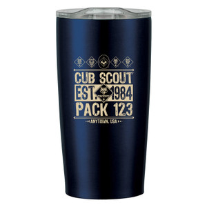 Cub Scout Pack Himalayan Tumbler with Cub Scout Logo Cub Scout Pack Himalayan Tumbler with Cub Scout Logo
