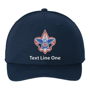 Washed Twill Hat with Scouting America Logo