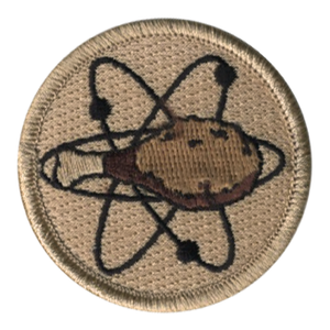 Atomic Fried Chicken Scout Patrol Patch - embroidered 2 inch round