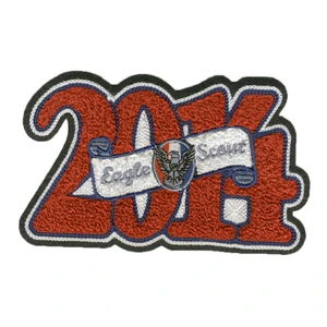 2014 Eagle Scout Letterman Jacket Chenille Patch Scouting America