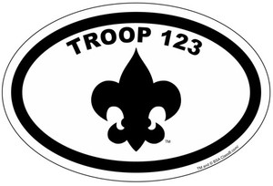 Scouts BSA Troop Sticker Pack with BSA Fleur De Lis Scouts BSA Troop Sticker Pack with BSA Fleur De Lis