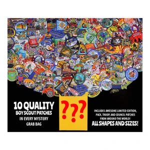 Mystery Patch Grab Bag - 10 Piece Scouting America Patches