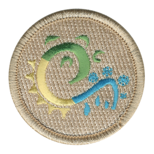 Seasons Scout Patrol Patch - embroidered 2 inch round