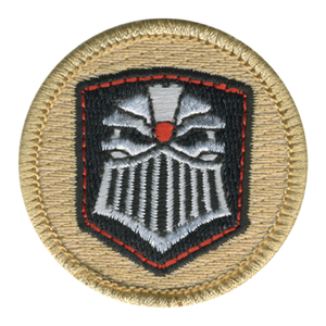 Juggernaut Helmet Patrol Patch - embroidered 2 inch round