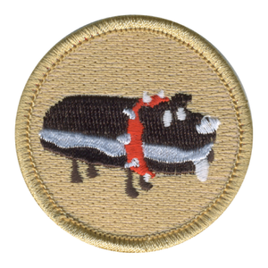 Devil Dog Patrol Patch - embroidered 2 inch round
