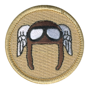 Earhart Patch - embroidered 2 inch round