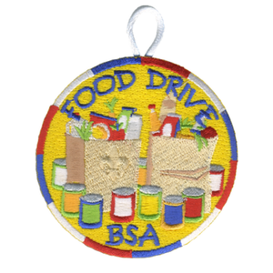 Food Drive Activity Patch Bags Design