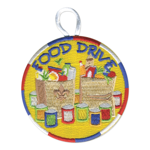 Food Drive Activity Patch Bags Design
