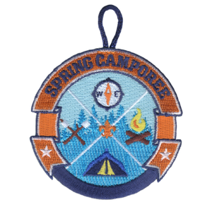 Spring Camporee Activity Patch and bsa fleur de lis Spring Camporee Activity Patch and bsa fleur de lis