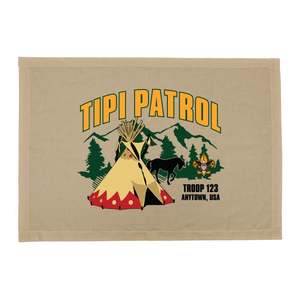BSA Troop Patrol Flag with Tipi Patrol Design BSA Troop Patrol Flag with Tipi Patrol Design