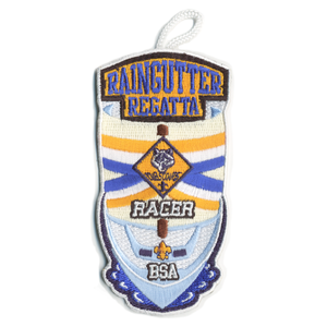 Cub Scout Pack Rain Gutter Regatta Patch
