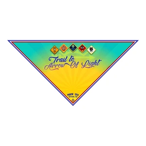 Trail to Arrow of Light Sublimated Pack Neckerchief