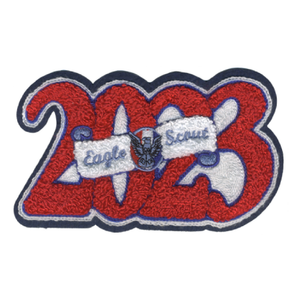 2023 Eagle Scout Letterman Jacket Chenille Patch