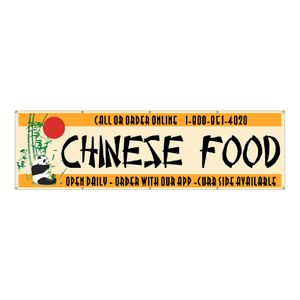 Chinese Restaurant Vinyl Banner (SP7906) Chinese Restaurant Vinyl Banner (SP7906)