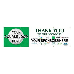 Golf Event Vinyl Banner (SP7942) Golf Event Vinyl Banner (SP7942)