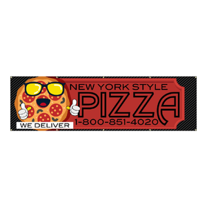 Pizza Restaurants Vinyl Banner (SP7934) Pizza Restaurants Vinyl Banner (SP7934)