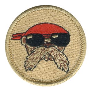 Hotter Otter Patrol Patch - embroidered 2 in round