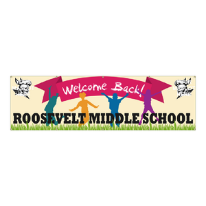 Welcome Back to School Event Vinyl Banner (SP7886 Welcome Back to School Event Vinyl Banner (SP7886